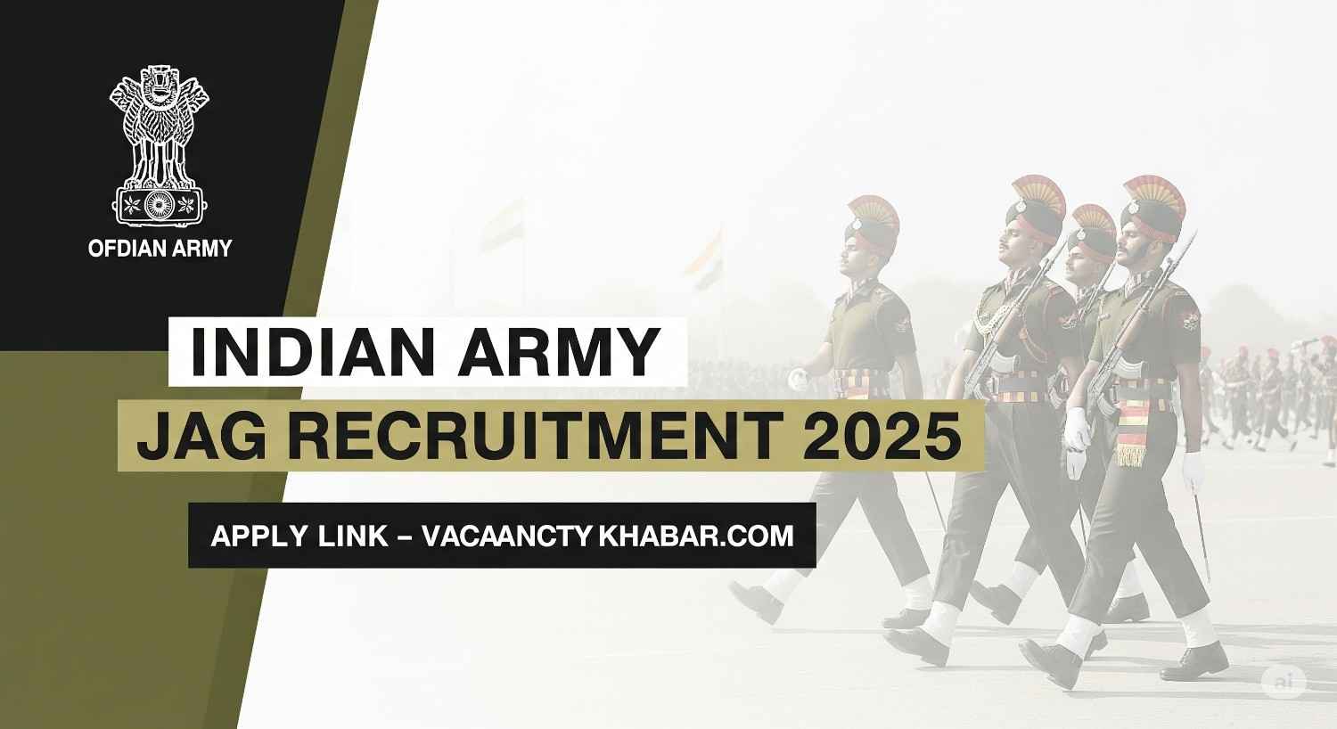 Indian Army JAG 123rd Course Online Form 2025 - Apply Now